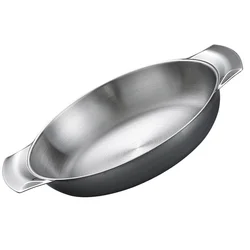 Stainless Steel Seafood Pot Vegetable Pan for Kitchen Accessory Household Wear Resistant Fry Hot