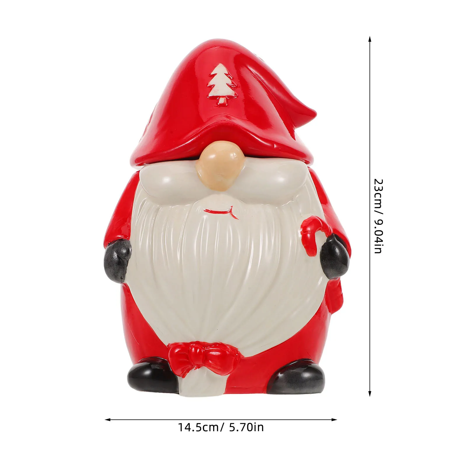 جرة سيراميك فارغة هدية عيد الميلاد حاوية حلوى كوكي صناديق المخابز حاويات جميلة #4