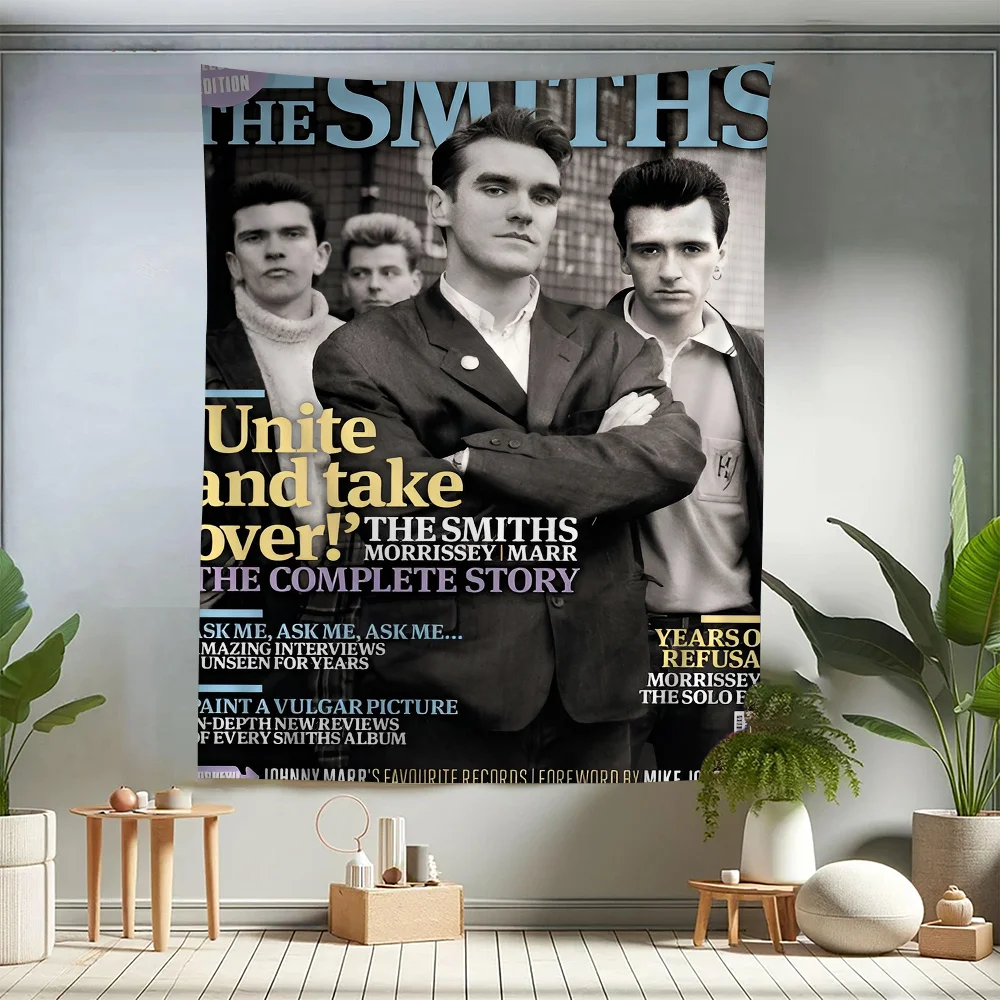 

Classic Rock Band The Smiths Hanging Bohemian Tapestry Indian Buddha Wall Decoration Witchcraft Bohemian Hippie Cheap Hippie