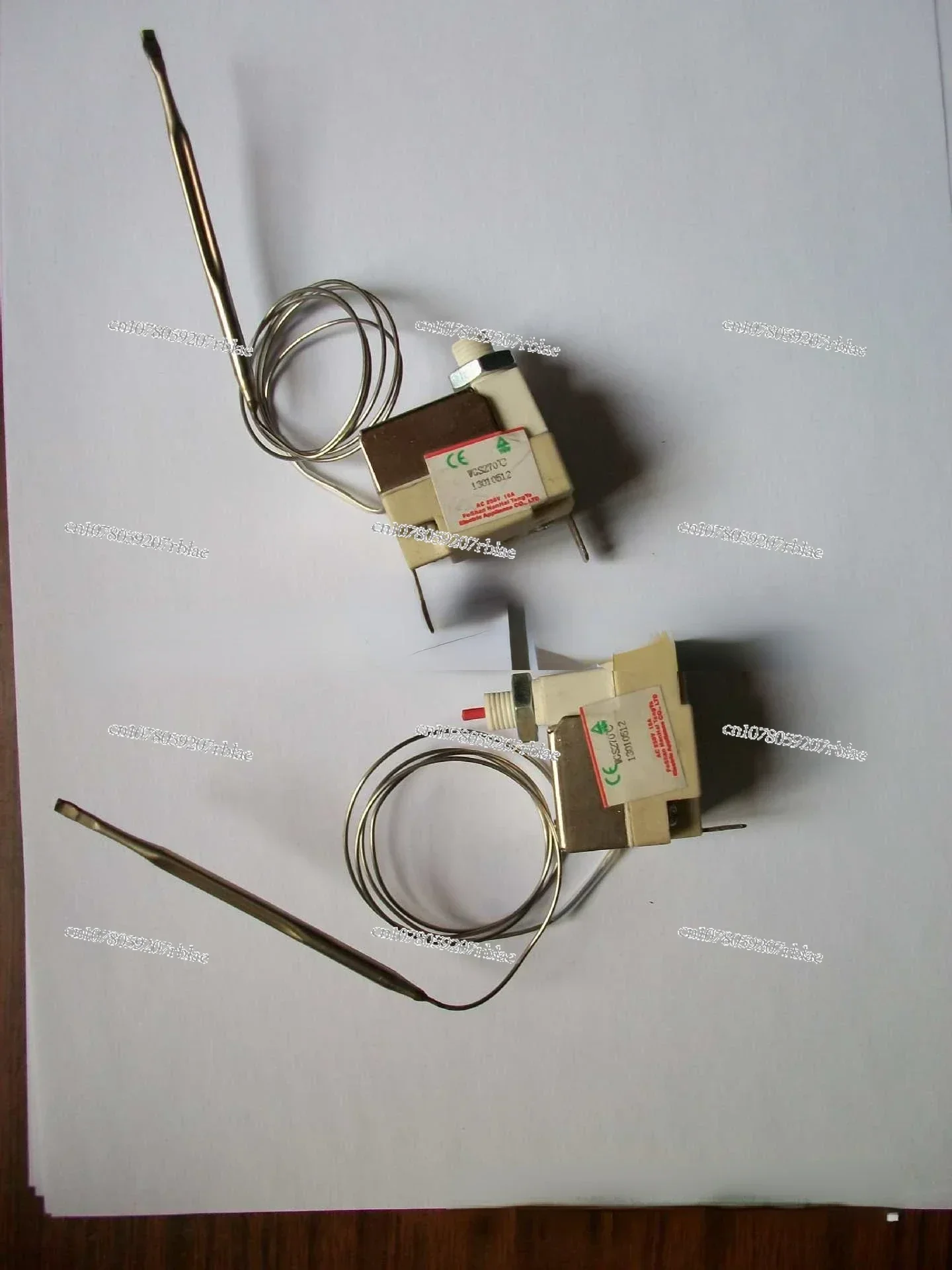 Supply anti-dry burning, manual reset temperature control switch WB series, temperature limiter