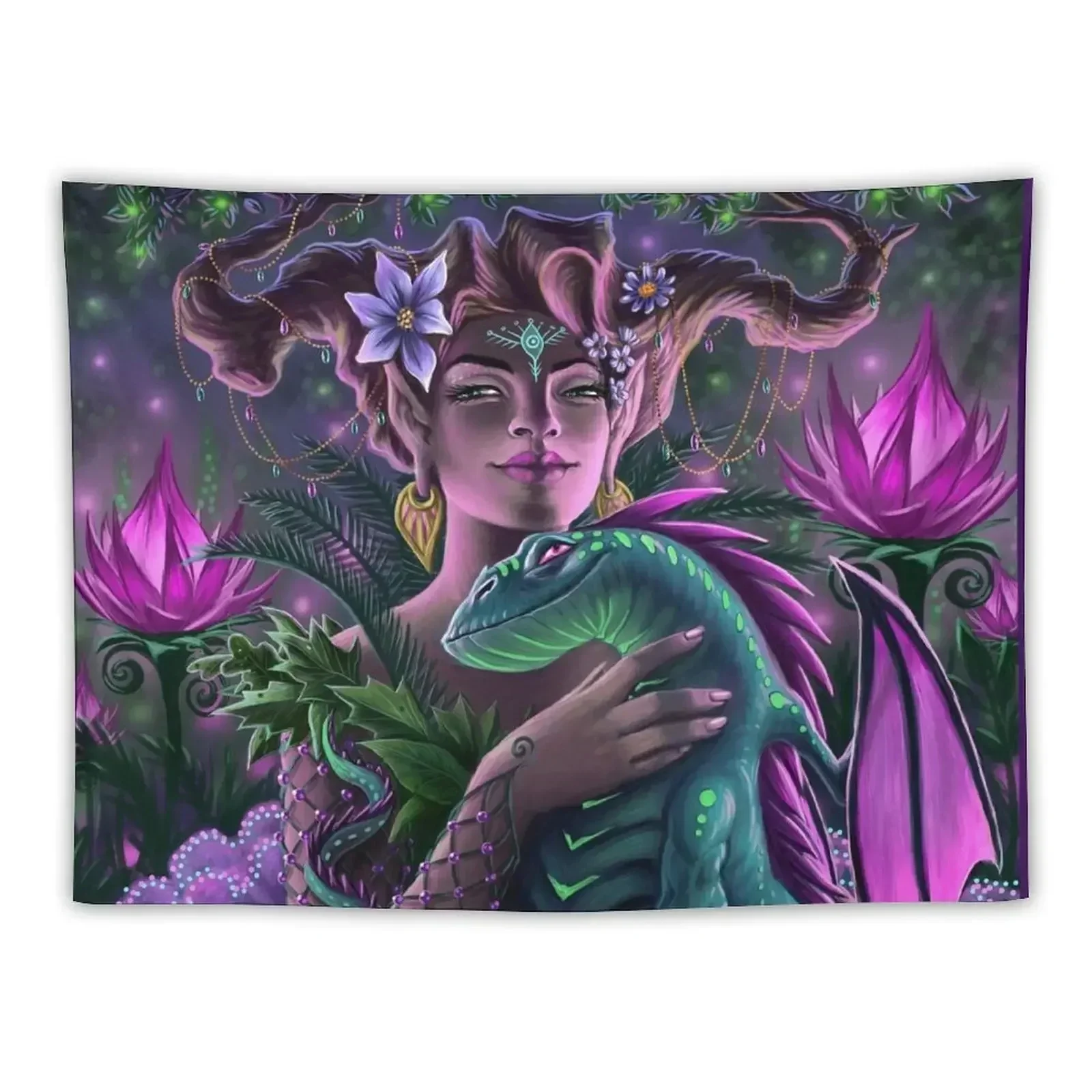 The Glowing Garden Tapestry Wallpapers Home Decor Room Decor Korean Style Tapestry