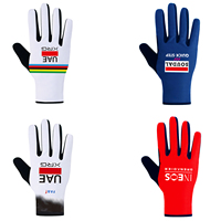 INEOS Full Finger Mittens UAE Team Cycling Gloves Quick Step Ropa INEOS Bike Gloves Sports Fitness Gym Riding Bicycle Gloves