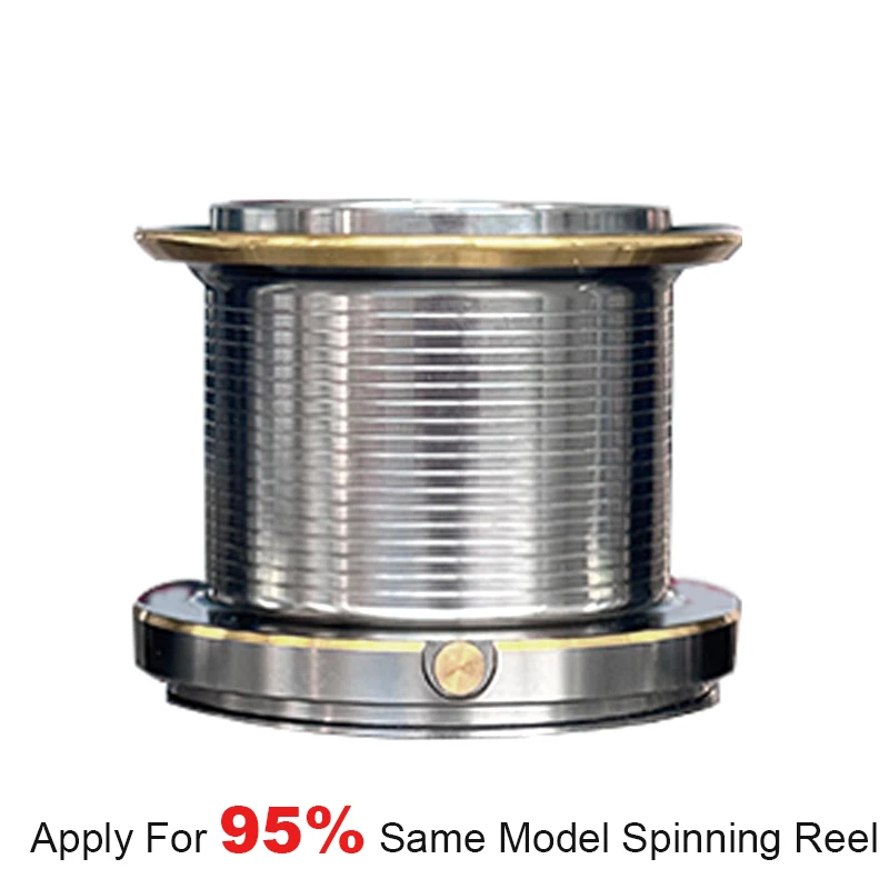 NGK8000 NGK10000 NGK12000 الألومنيوم سلك الغيار كأس لفائف الغزل بكرات الصيد أجزاء تصفح تغذية كوب بكرة الكارب الصيد بكرة