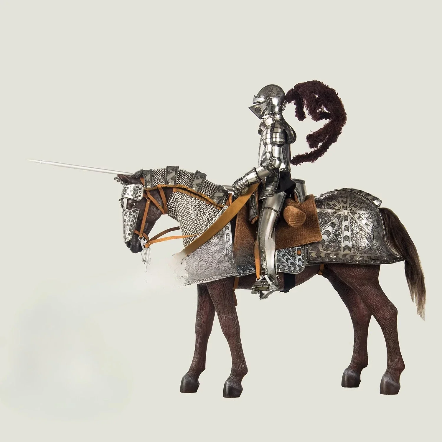 Duke Armor Soldier European Armor Soldier Stainless Steel Armor