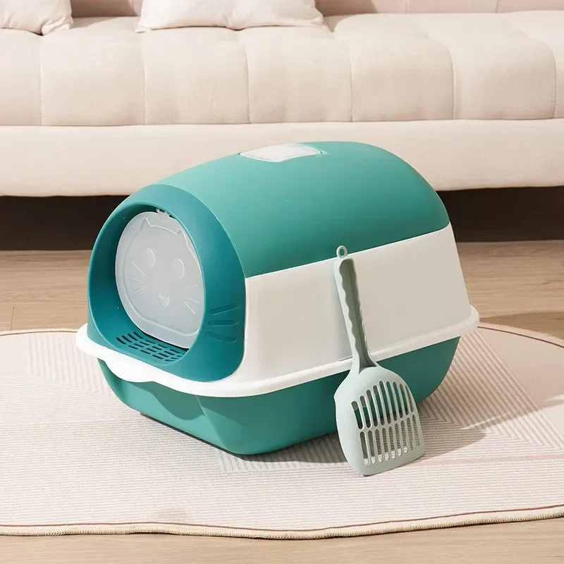 Factory Direct Sales High-quality Automatic Cat Litter Box Egg-shaped Closed Cat Toilet