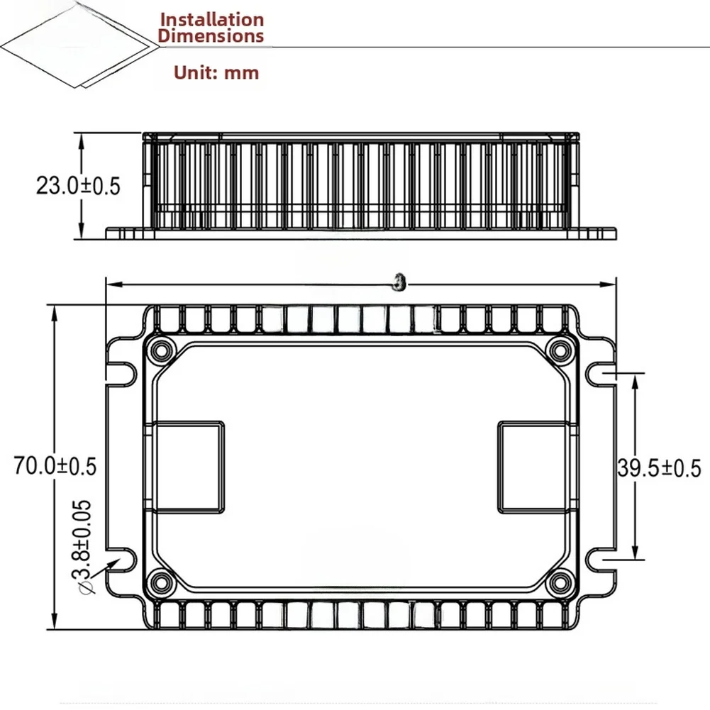 24V to 12V 30A 360W Step Down Converter DC-DC Regulator for 12V Monitoring Systems and Telematics in Commercial Fleets