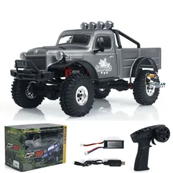 Toys Hobby Plus 4WD 1/18 RC Rock Crawler Car 4x4 CR18 Electric RTR Remote Control Off-road Vehicles Model TH24014