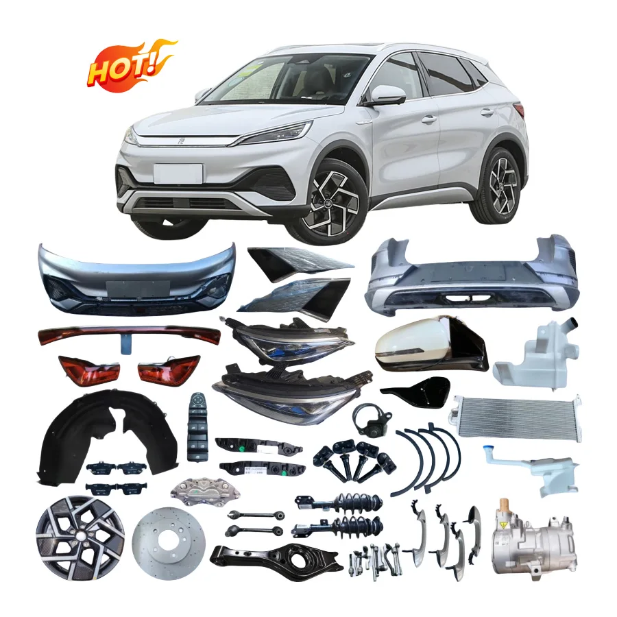 

Atto 3 Spare Parts New Used Frunks Seat Cover Bumper Door Floor Mats for Yuan Plus Accessories