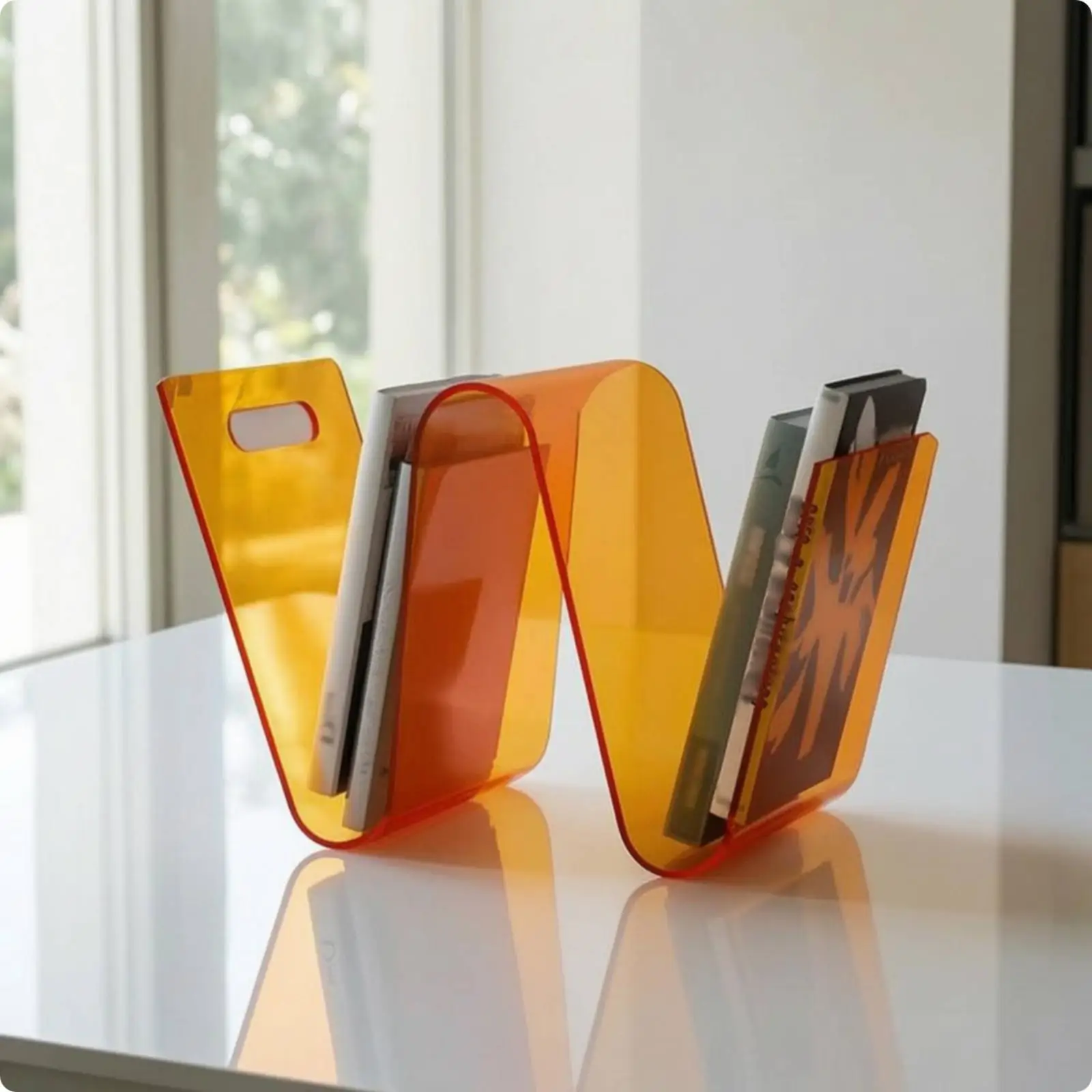 clear-magazine-rack-with-handles-translucent-acrylic-magazine-holder-portable