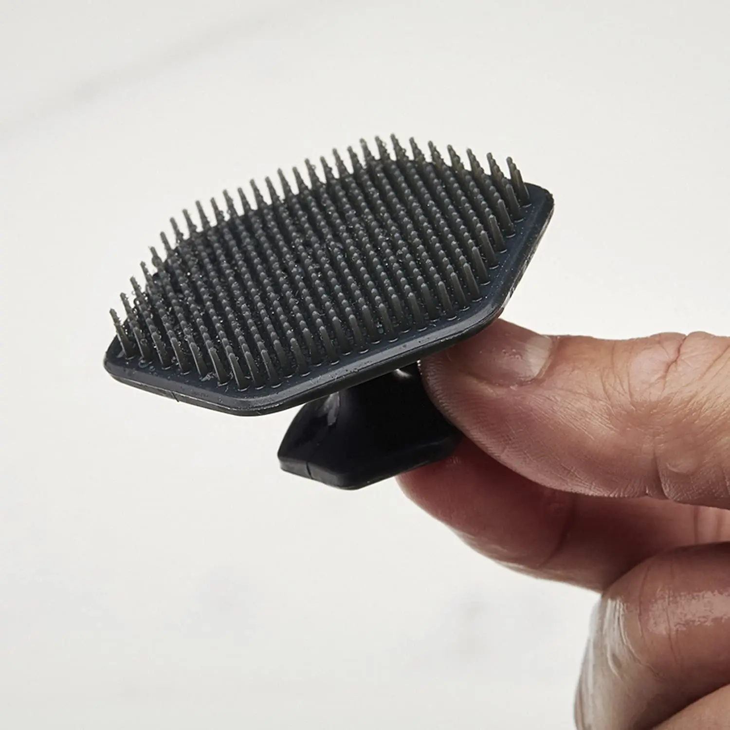 Mens Face Scrubber แปรงทําความสะอาดผิวหน้าซิลิโคน Gentle Exfoliator ช่วยขจัดผิวที่ตายแล้วอุปกรณ์อาบน้ําติดทนนาน