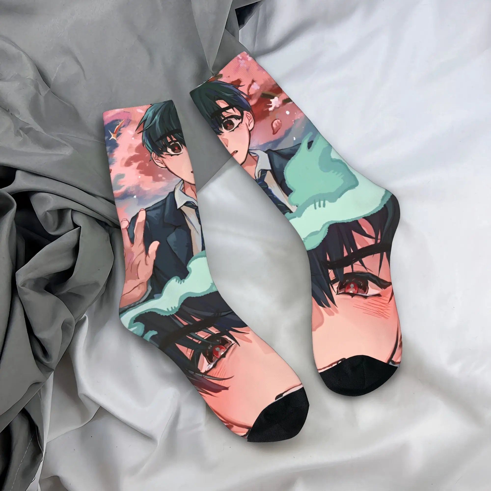 Alien Bühne Anime Socken Mode Strümpfe Winter Anti Schweiß Männer Socken Bequeme Custom Klettern Socken