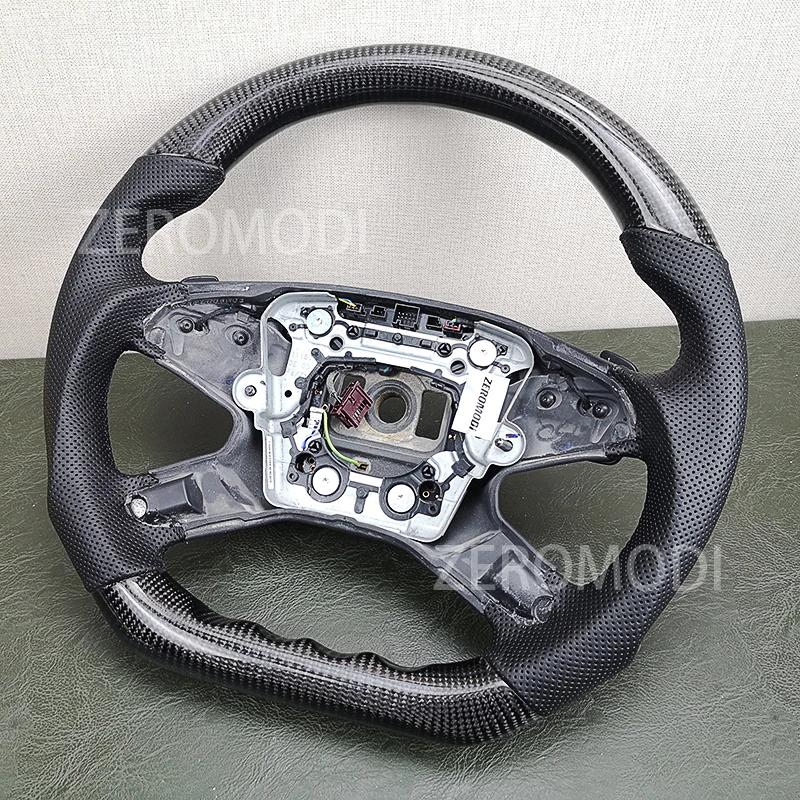 Carbon Fiber Steering Wheel For Mercedes Benz E Class W212 2009-2013 2012 2011