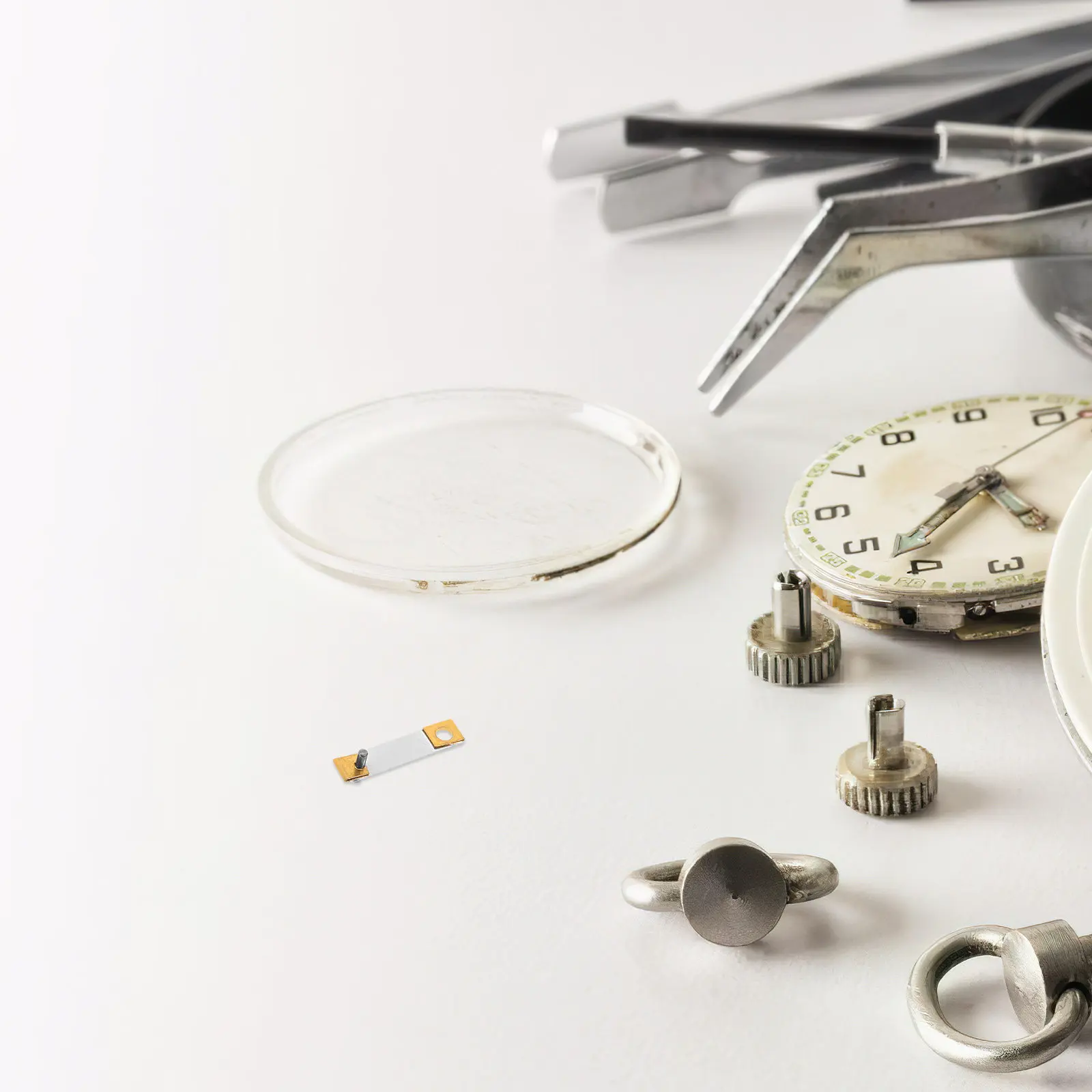 Floor Clock Pendulum Suspension Spring Metal Parts Precise Timekeeping Quiet Operation Classic Vintage Style Clock Replacement