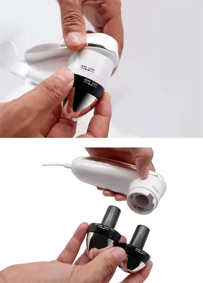 المهنية الجلد كاشف الشعر فروة الرأس بصيلات الشعر الرطوبة الجلد المسام الصباغ مكبرة محلل الجلد الصباغ تستر 11 بوصة #6