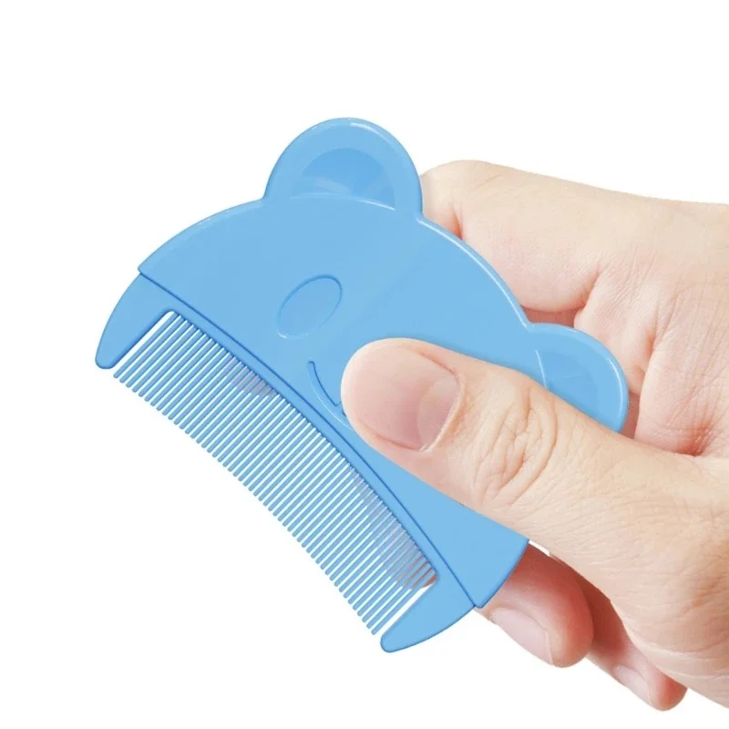 Newborn Cradle Caps Comb Bear Shape Hair Comb Baby Sensitive Skin Soothe