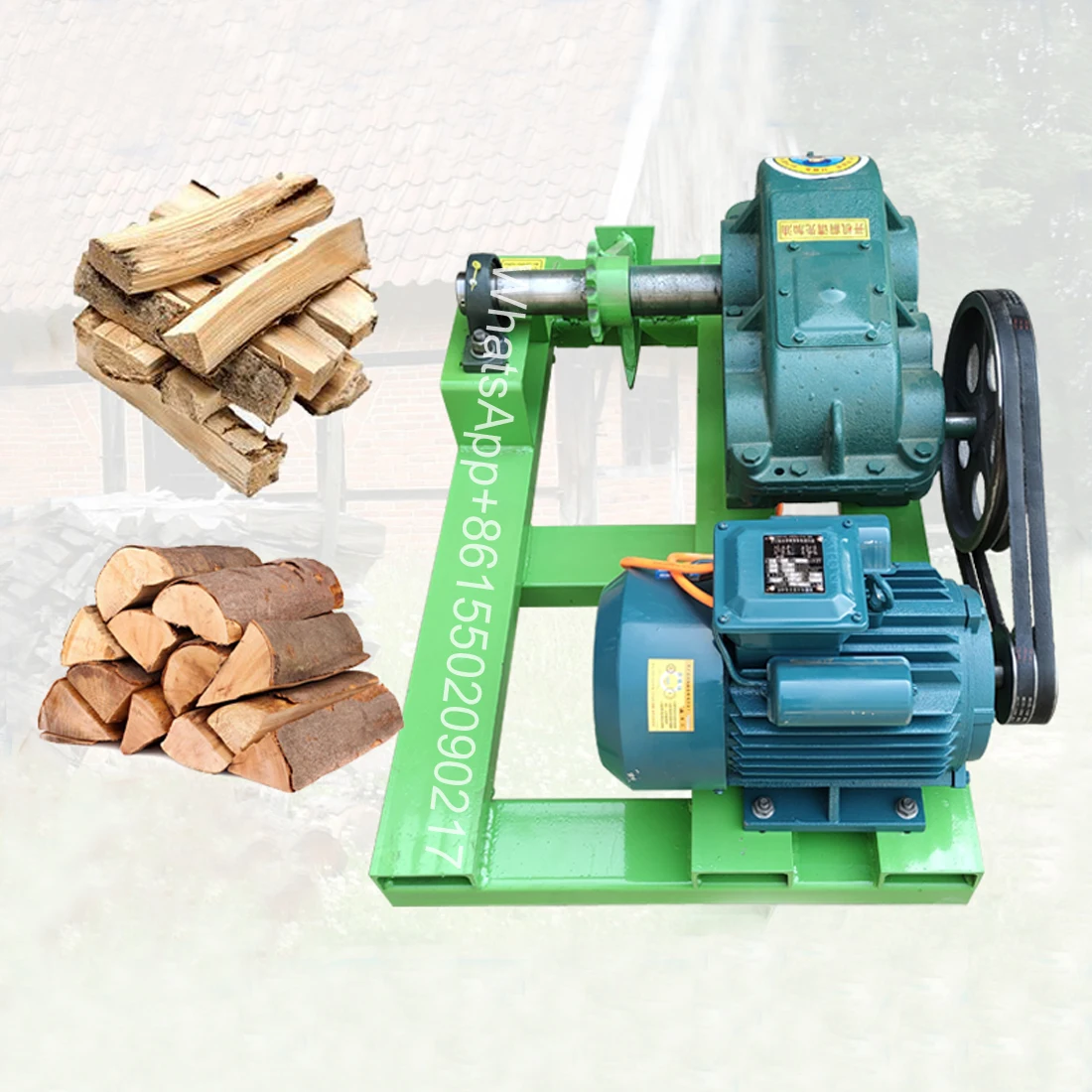 Base widening and thickening 220V380V strong power automatic household wood splitter wood splitter thickening reducer bottom