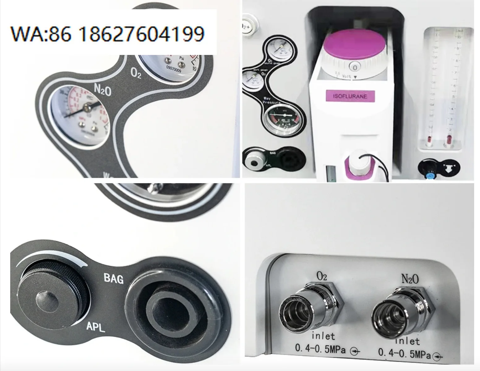 Portable ISO CE Certified Veterinary Durable Build Precise Delivery Multi Ventilation Modes Veterinary