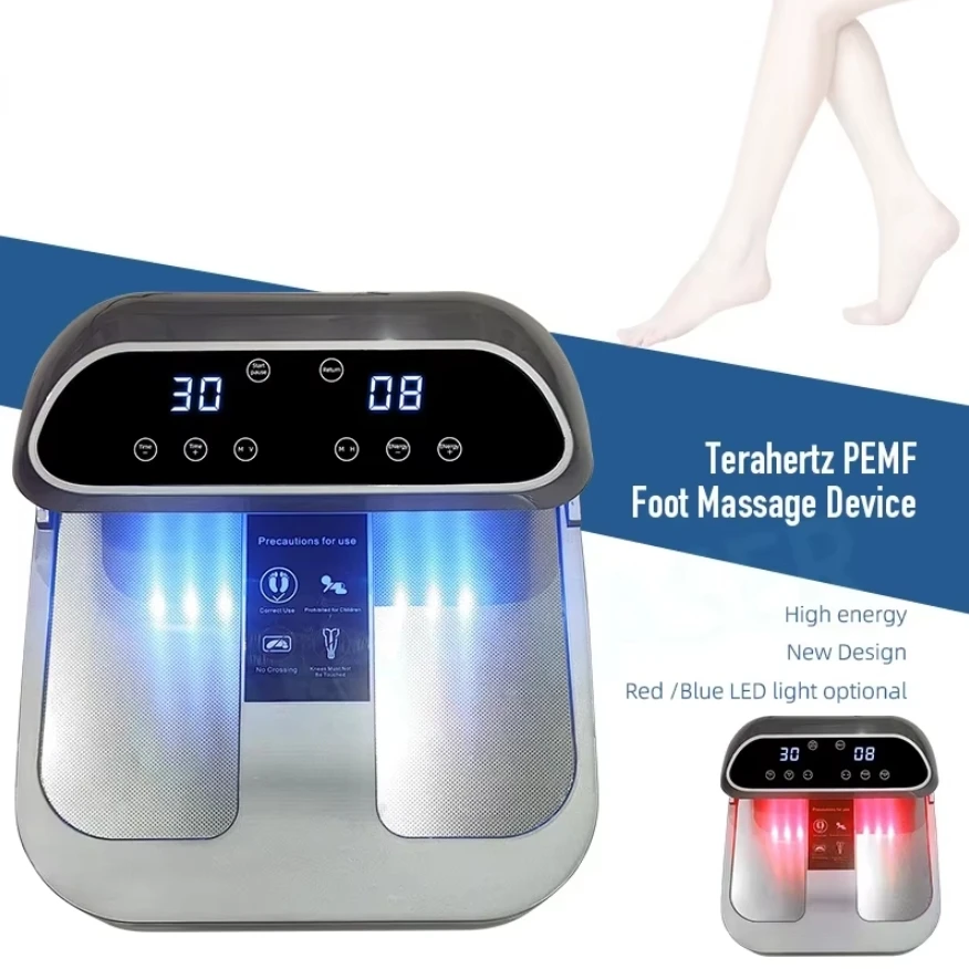 Physiotherapy Terahertz Foot Massage Tera Hertz Cell Energy Instrument Electric Heating Therapy Health Care Massageador 2025