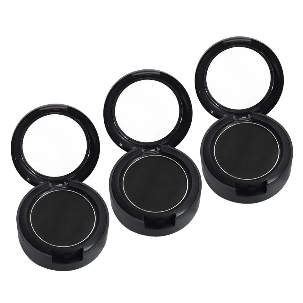 プライベートブランド シングル ブラック アイシャドウ パウダー 防水 スモーキーアイ パーティー ステージ ヴィーガンメイクアップ 卸売 カスタムロゴ