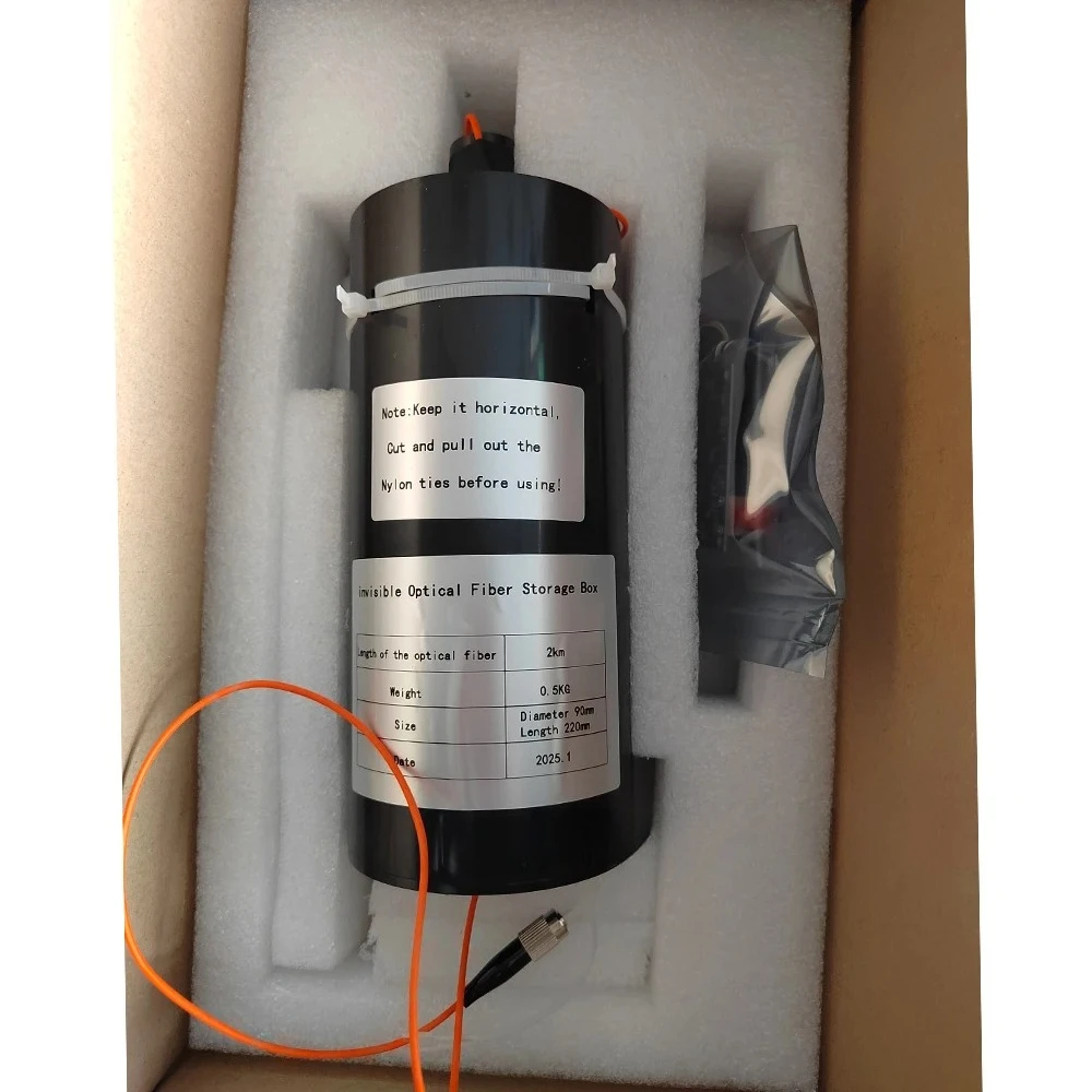 FPV Drone Fiber Optic ultra-long distance 10km Relay Extender Module kit Optic fiber UAV for rc remote and receiver kit FPV UAV