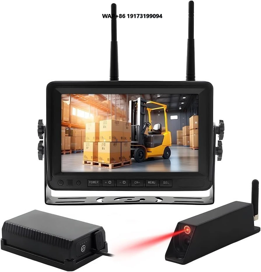 نظام الرافعة الشوكية AHD لتحديد المواقع اللاسلكي 2.4G مع مجموعة عكسية مقاومة للماء بدقة 1080 بكسل عالية الدقة، عكس