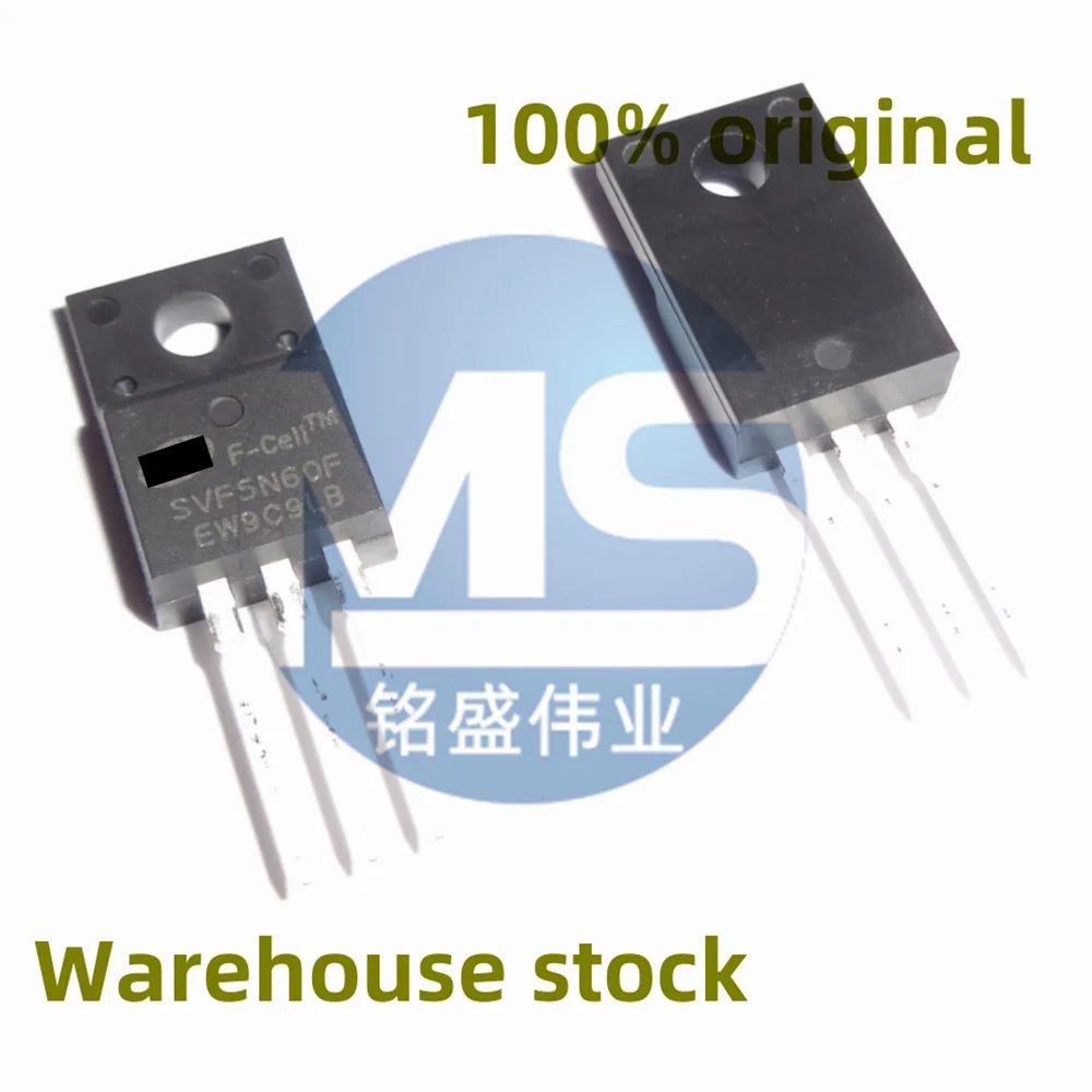 

10 шт. 100% новый SVF5N60F 5N60V 5A прямая вставка TO-220F MOSFET