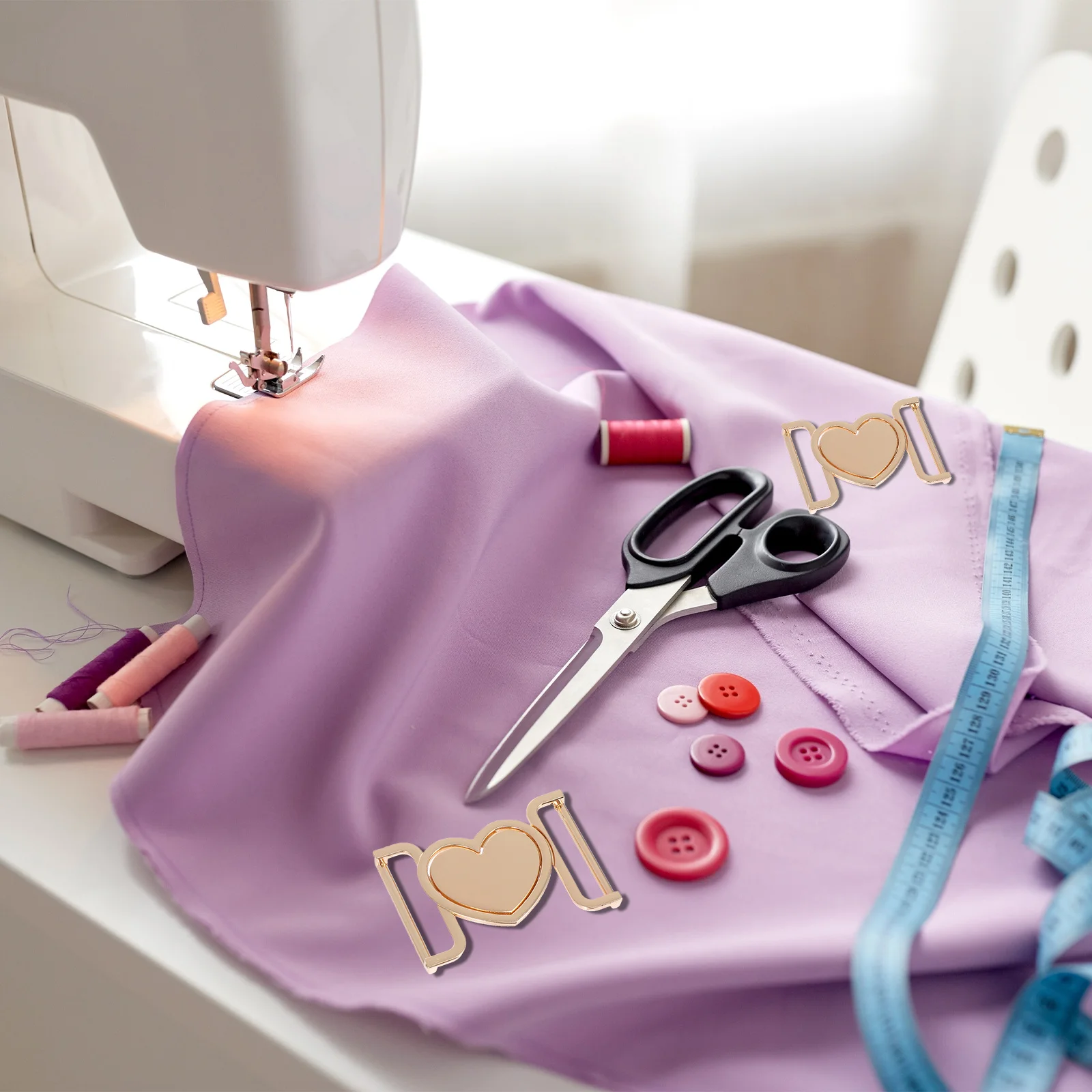 3 قطعة أبازيم حزام الخصر موصلات معدنية متشابكة تصميم بسيط عملية سلسة للمعاطف والسترات أبازيم حزام الخصر #5