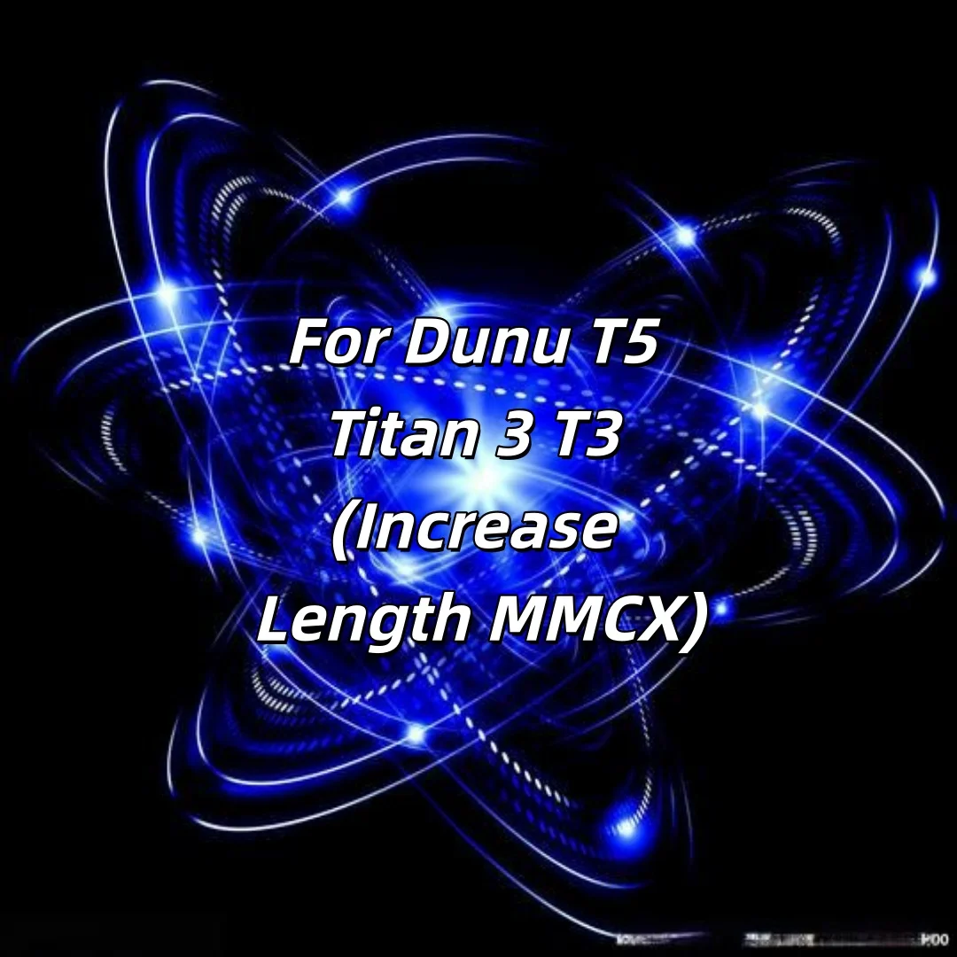 24k Gold Shield Graphene 7n Pure 99% Silver Sleeve Earphone Cable For Dunu T5 Titan 3 T3 (Increase Length MMCX) 4 Cores 8524