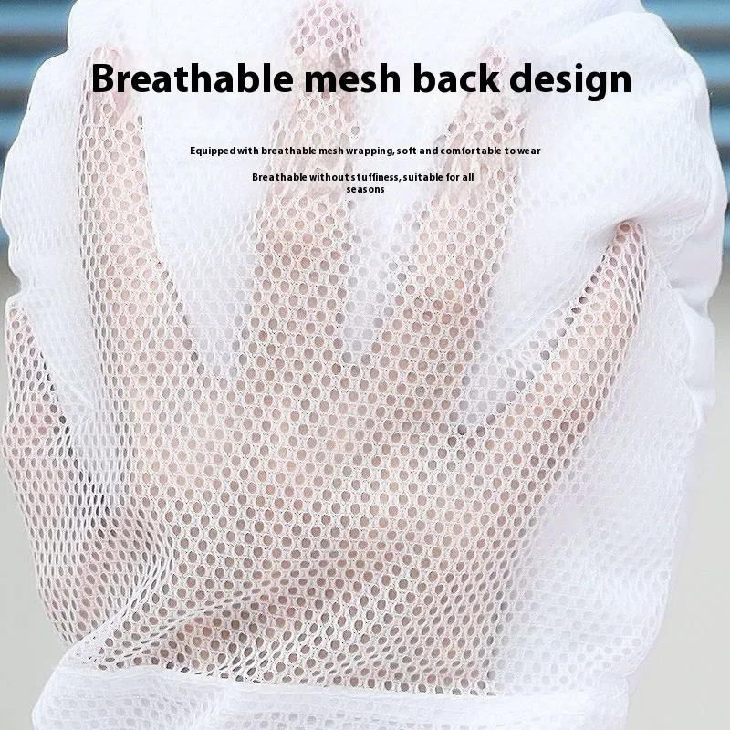 ‌Breathable Tube Protection Mittens Bedbound Patients Adjustable Wrist Restraint Anti Scratch Hand Guard Nursing Care Safety