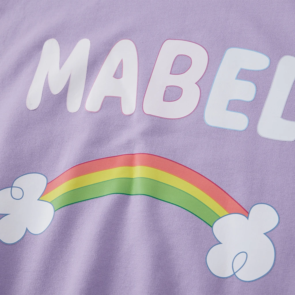 مابل باينز هوديس تأثيري حلي مابل باينز الأرجواني قوس قزح ستار البلوز هالوين كرنفال زي ثلاثية الأبعاد طباعة سترة علوية #4