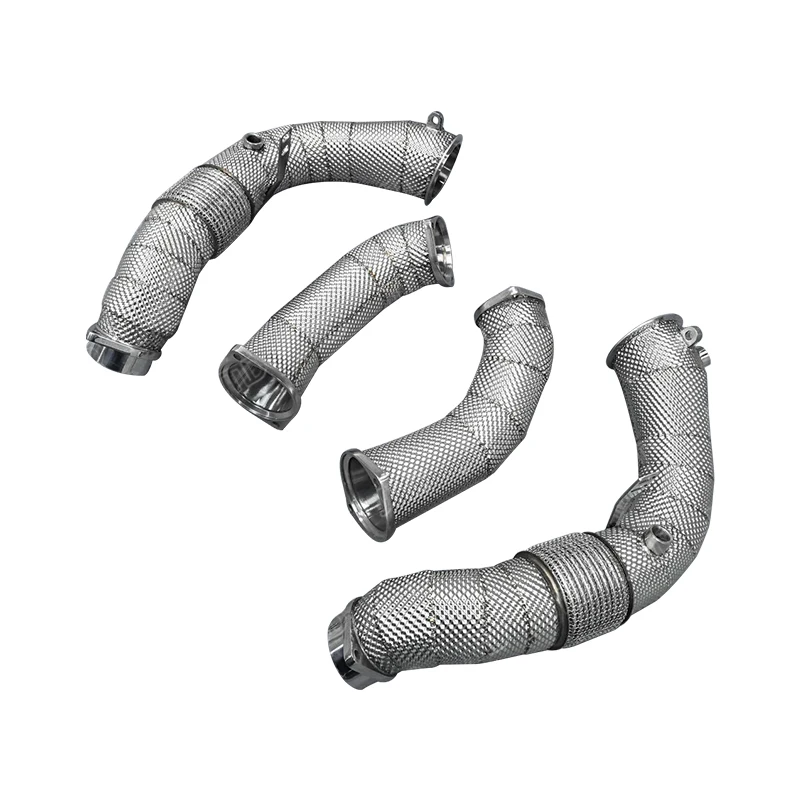 Hot Sell Heat Shield Down Pipe with OPF for M5 M8 F90 F92 F93 LCl Inc CS Late 2021 +