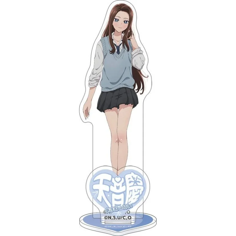 Anime Gals Can't Be Kind to Otaku!? Kei Amane Kotoko Ijichi Acrylic Stand Model Plate Keychains Desk Decor