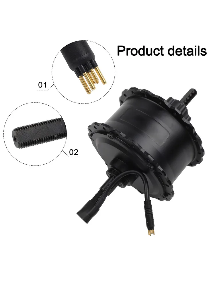AliExpress MEROCA Brushless E-bike Motor Electric Bike Motor Compatible Fat Bike Motor Copper Core Motor Straight Out Right Cable