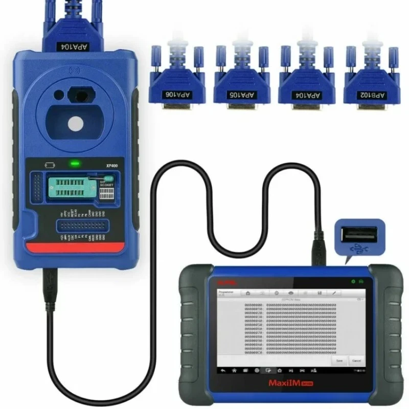 XP400 Key and with Maxiim IM608/IM508 and Chip Programmer Key Read / Write, Key Read / Write 12v