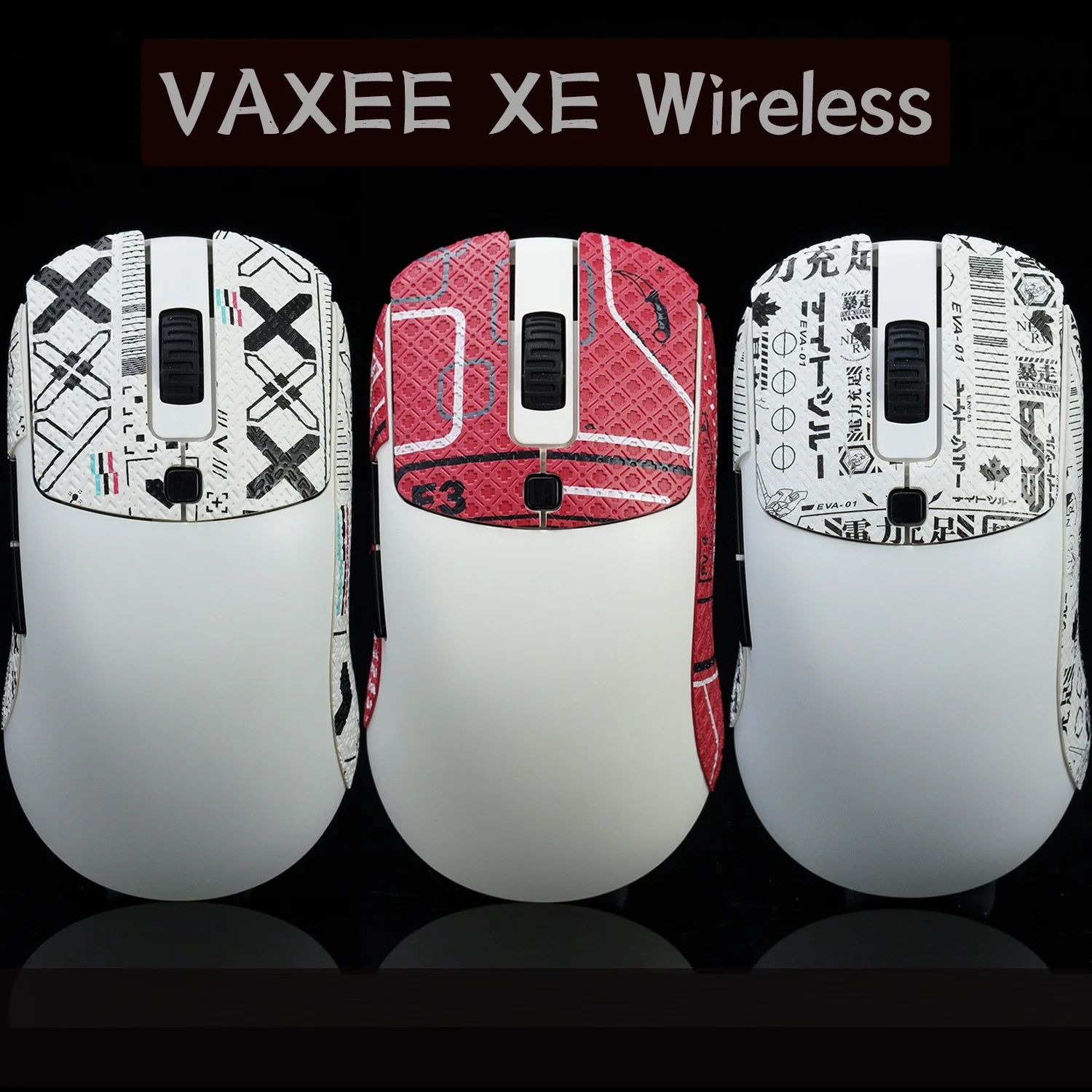 

DIY Mouse Grip Tape Skate Sticker Non Slip Lizard Skin Suck Sweat For VAXEE XE Wireless Gaming Mouse