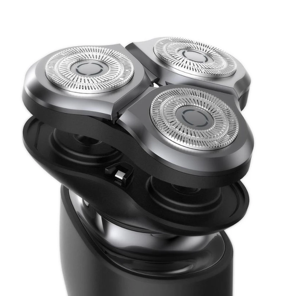 Hoja de afeitar para Xiaomi Mijia, Afeitadora eléctrica S500C, S500, S300, impermeable, doble capa, hoja de acero, 2 unidades