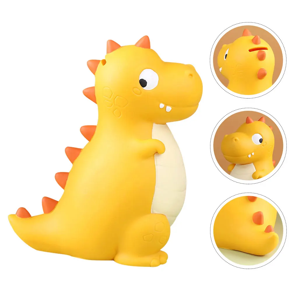 

Dinosaur Piggy Bank Large Capacity Decorative Money Box Nursery Room Decor Birthday Christmas Gift for Kids Boys Girls Saving