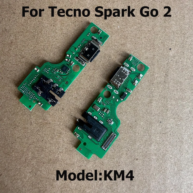High Quality For Tecno Spark Go 1 1S 2 3 USB Charging Dock Port Microphone Connector Board Flex Cable Repair Parts Fast With IC
