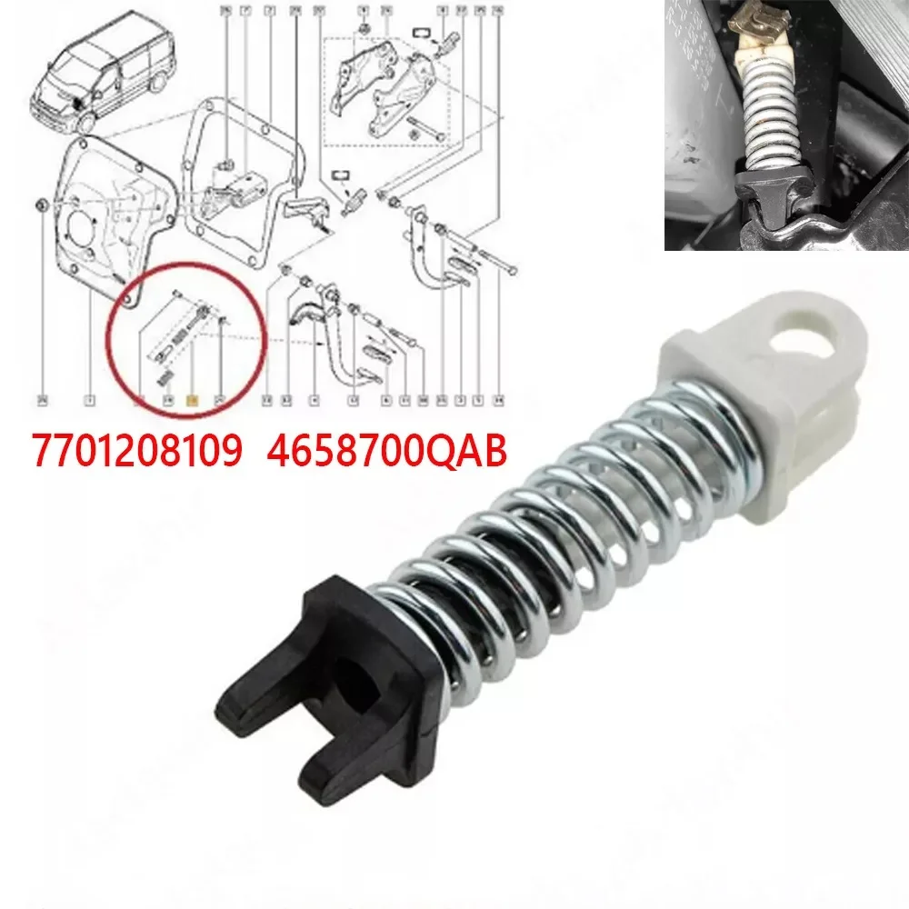 1PCS Clutch Pedal Assist Spring For Renault Trafic Ii Vauxhall Vivaro Nissan Car Repair Tool Automotive Clutch Spring Repair Kit