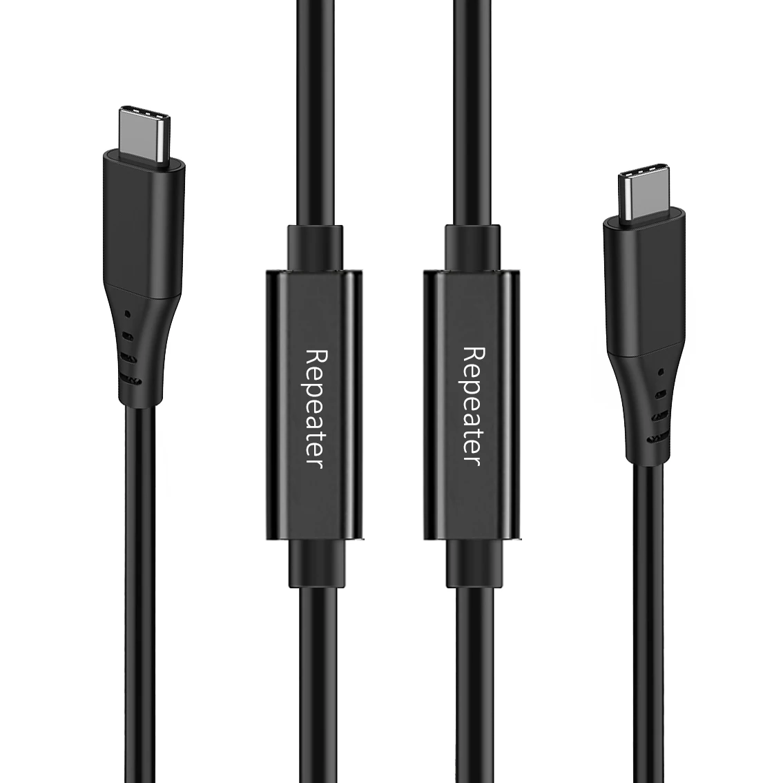 Gorąca sprzedaż 2025 9M 5Gbps USB 3.0 Typ C do C Żeński Wzmacniacz Sygnału Aktywny Kabel Przedłużający 10M Kabel Danych z Dwoma Repeaterami do Ca