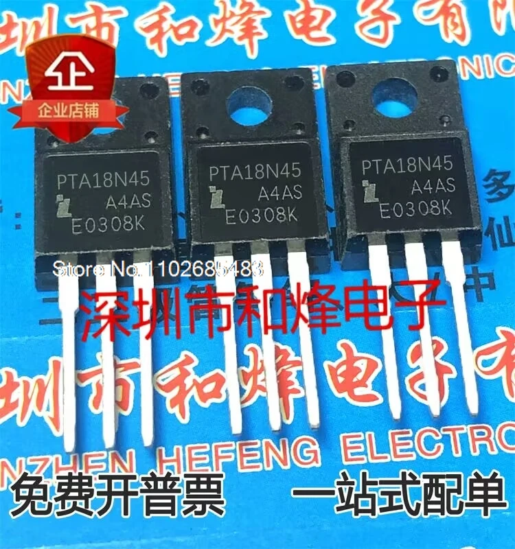 

(5PCS/LOT) PTA18N45 18A450V MOS TO-220F