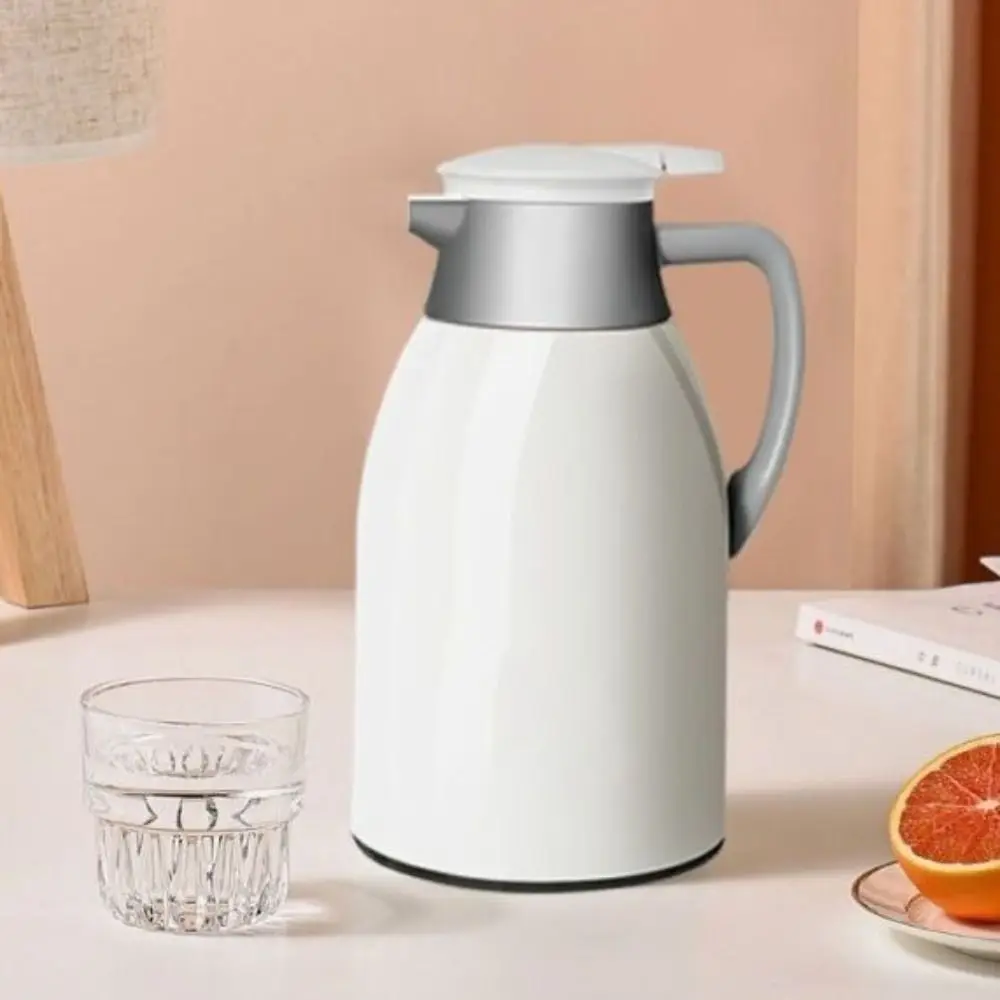 Long Term Insulation 1300/1900ML Insulation Kettle Glass Inner Leakproof Hot Water Jug Large Capacity Beverage Pot Household