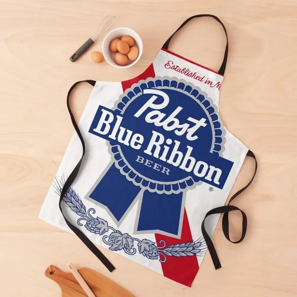 

Фартук Pabst с синей лентой, парикмахерская, кухонная утварь, женские полезные гаджеты для дома, фартук