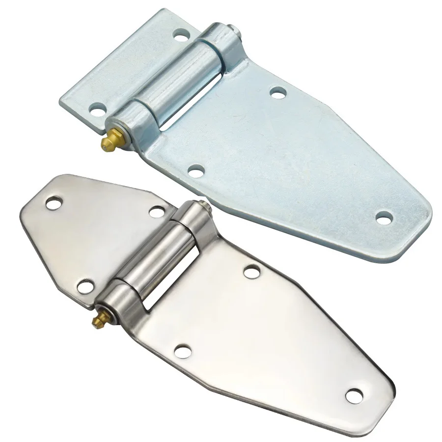 Stainless Steel Container Door Hinge Refrigerated Cold Store Compartment Oil Cup Truck Van Express Car Industrial Equipment Part