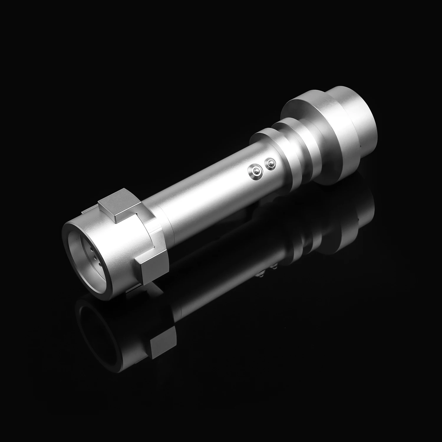 TXQSABER Mini Mattone Pesante Duello Spada Laser RGB Liscio Altalena Luce Spada Impugnatura in Metallo Controllo del Movimento Pixel Spada Laser Lama a Led