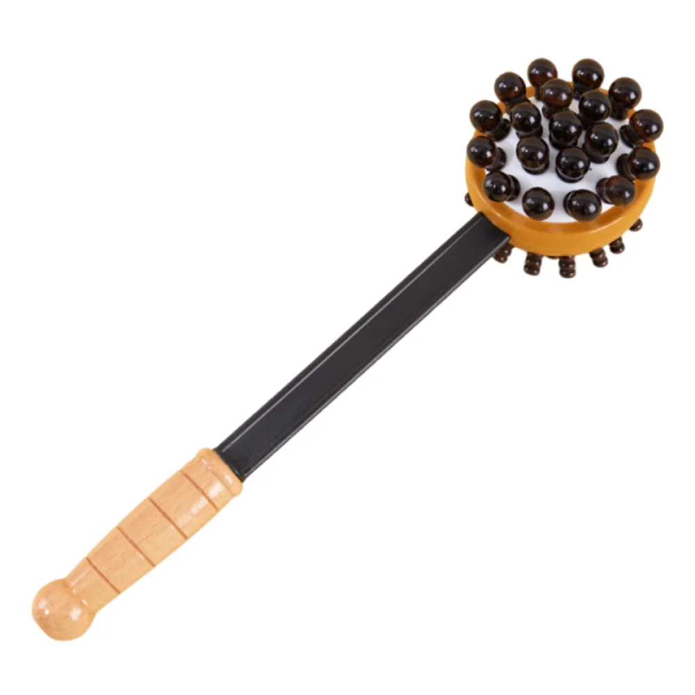 

Double Head Massage Hammer Relaxation Muscle Multi-Functional Percussion Massager Flexible Wood Muscle Relaxation Tool