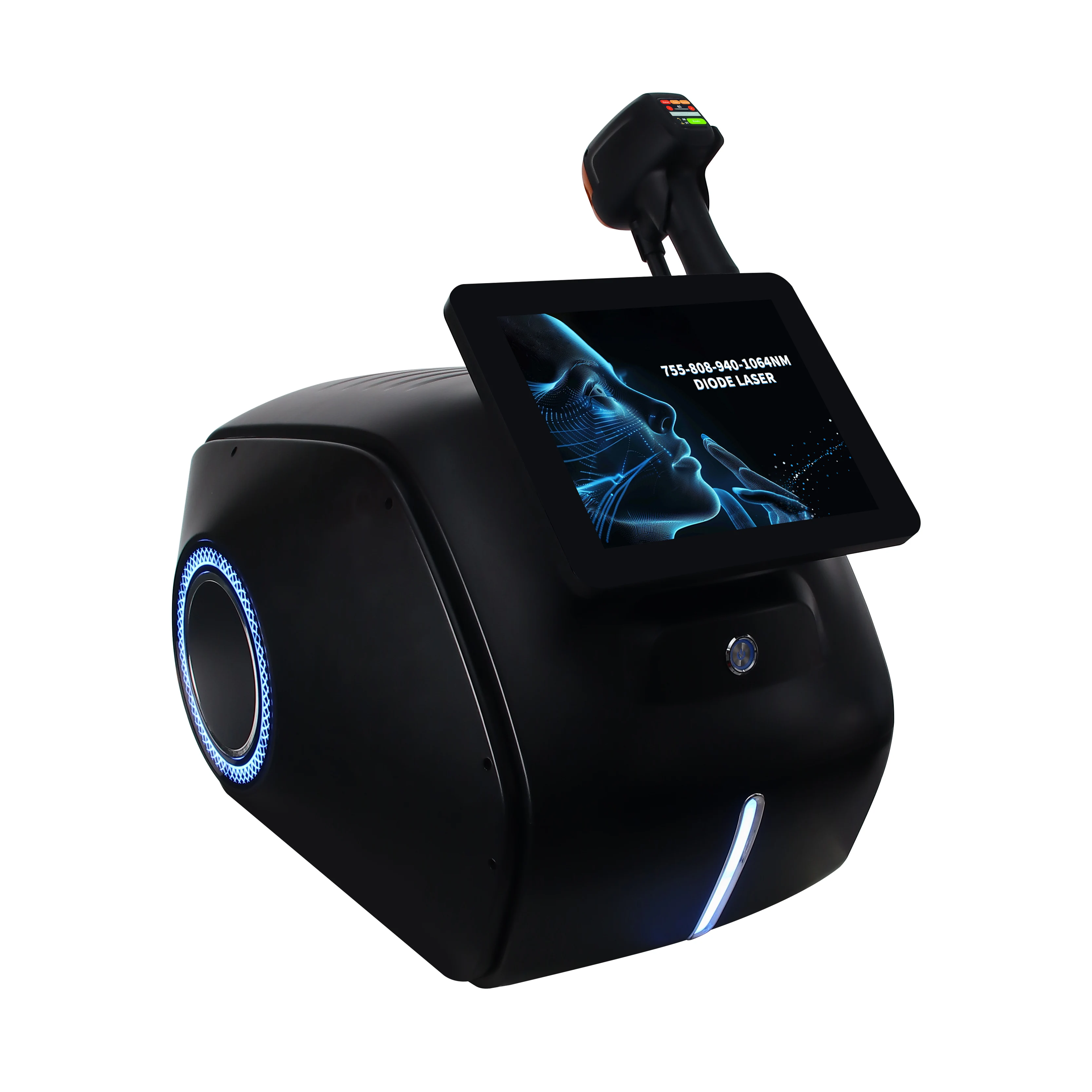 أحدث المهنية 4 موجة ماكرو قناة إزالة الشعر ديود إزالة الشعر بالليزر آلة التيتانيوم لإزالة الشعر بالليزر إزالة الشعر