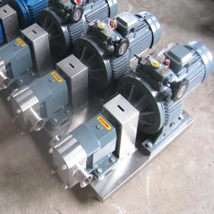 Sanitary rotary vane pump gear  food grade high viscosity