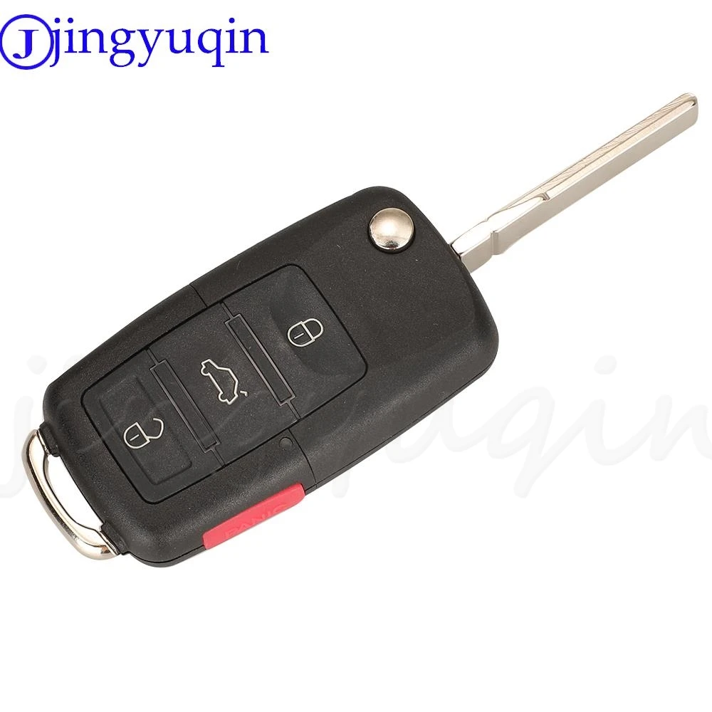 Jingyuqin 1J0959753T Smart Remote Car Key 315Mhz ID48 For VW Volkswagen Beetle Golf Jetta GTI Passat Key FOB Transmitter Control