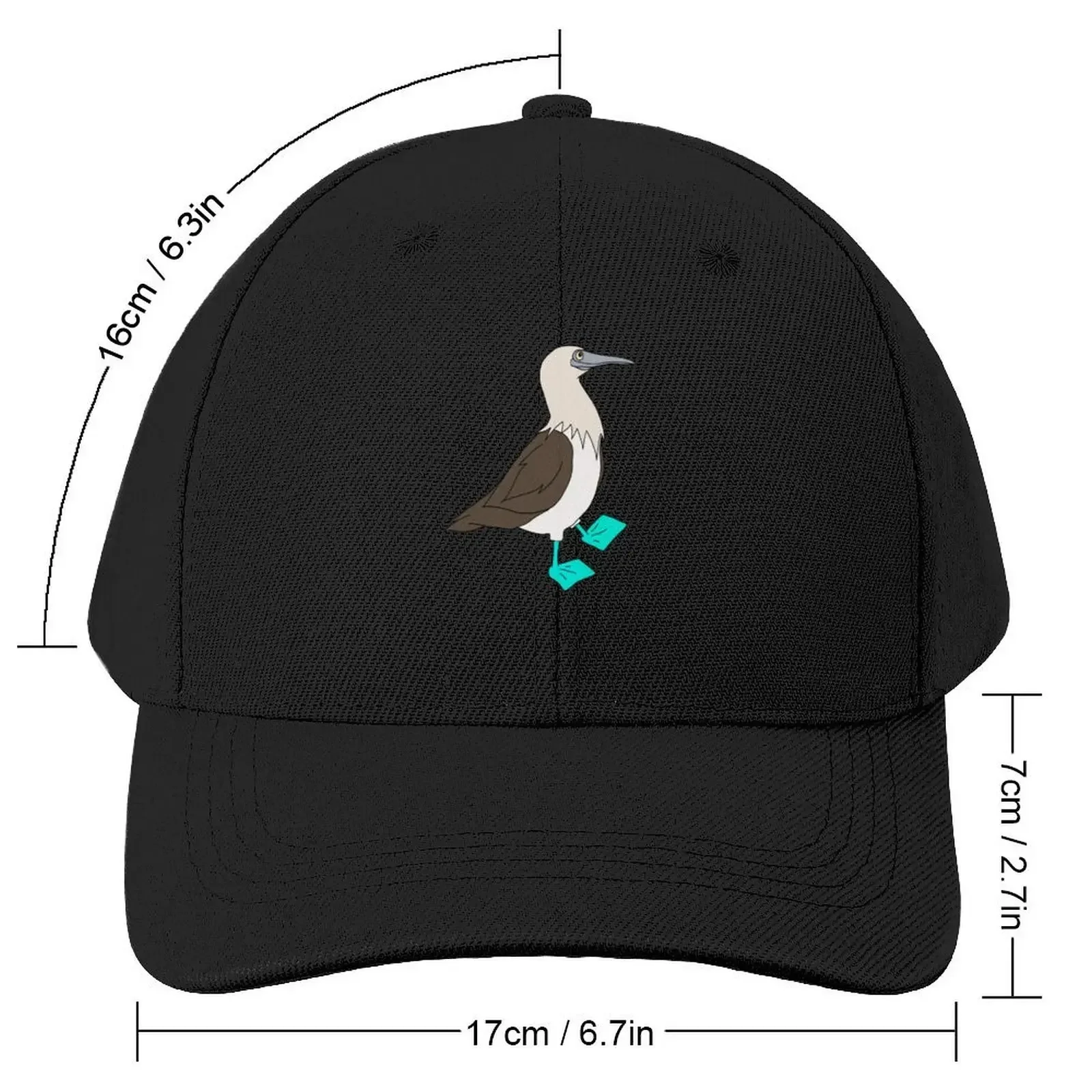 Big Blue-Footed Booby Baseball Cap |-F-| golf hat genuine Sports Cap Luxury Cap Woman Hats Men's